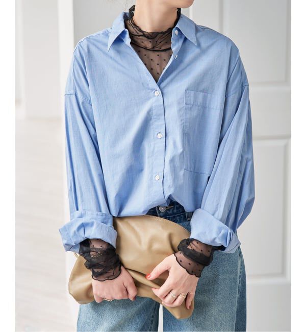 Spick and Span「《予約》ドットチュールプルオーバー」|Tシャツ・カットソー|