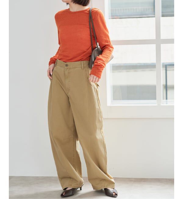 Spick and Span「《予約》ウール混レースプルオーバー」|Tシャツ・カットソー|