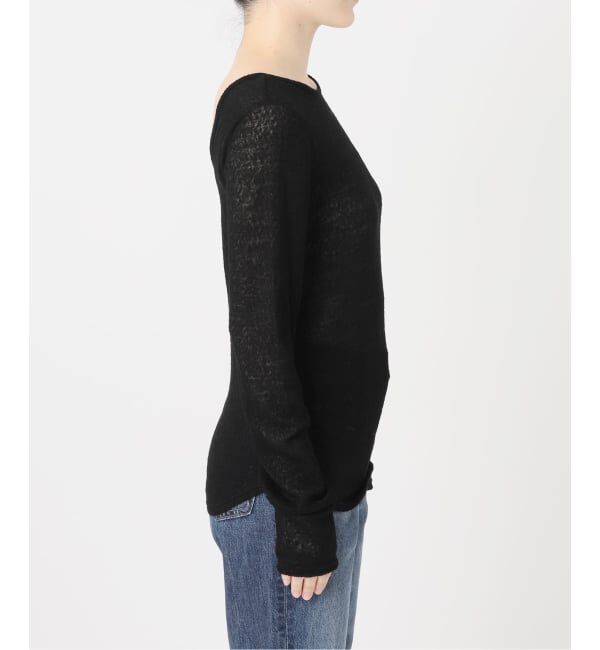Spick and Span「《予約》ウール混レースプルオーバー」|Tシャツ・カットソー|