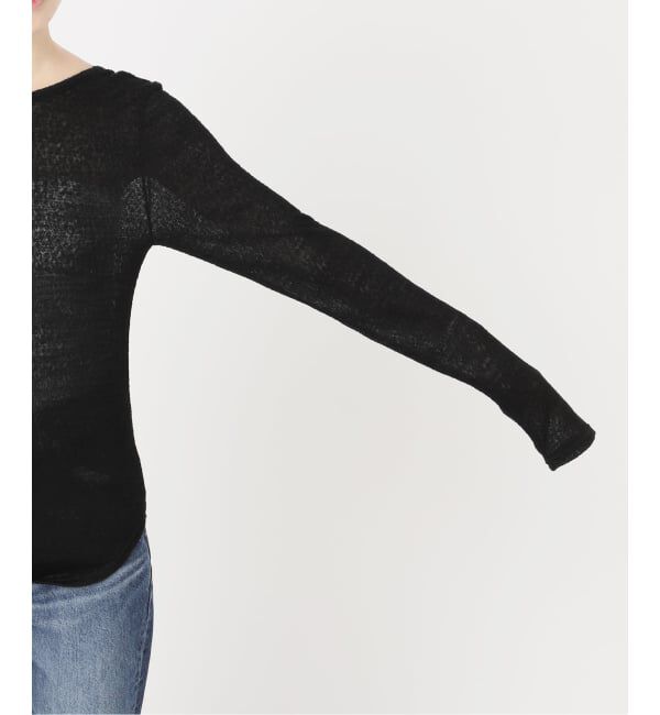 Spick and Span「《予約》ウール混レースプルオーバー」|Tシャツ・カットソー|