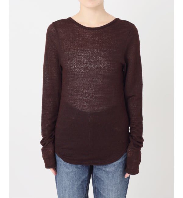 Spick and Span「《予約》ウール混レースプルオーバー」|Tシャツ・カットソー|