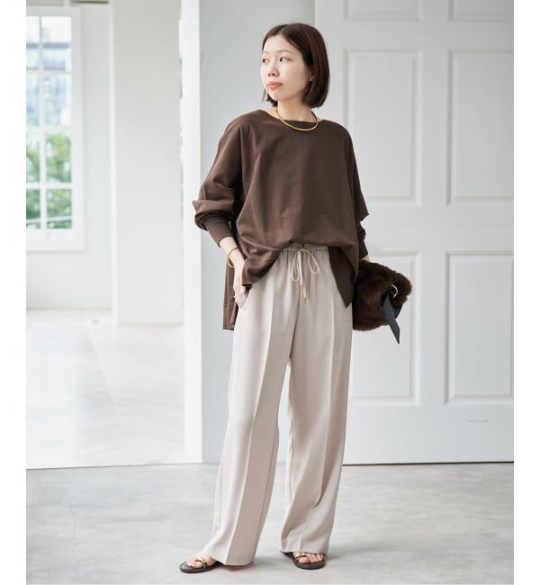 Spick and Span「《予約》ロングスリーブラグランスウェット」|スウェット・ジャージ|