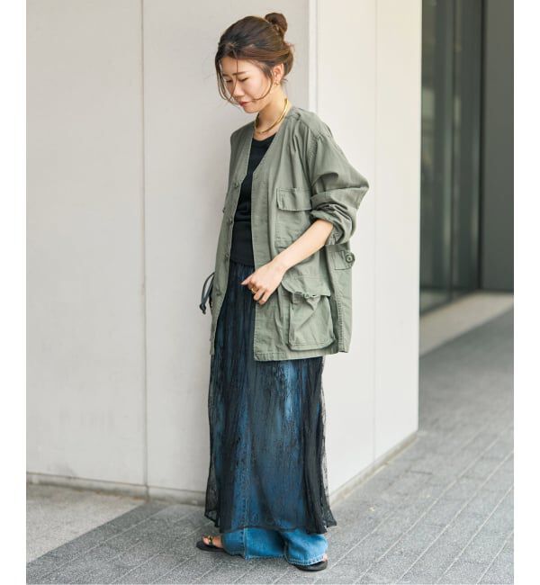 Spick and Span「《WEB限定予約》ROTHCO / ロスコ ミリタリーノーカラージャケット」|ミリタリージャケット|