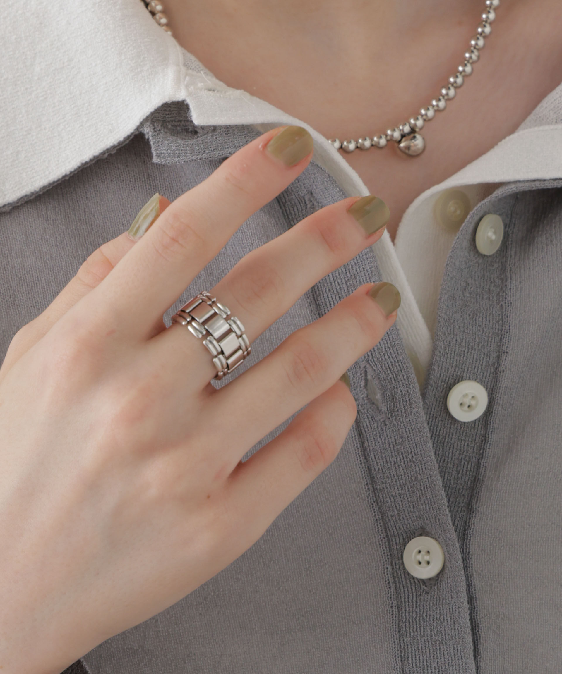 NANO universe「PHILIPPE AUDIBERT/Nally ring」|リング|