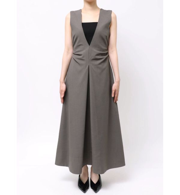 ELENDEEK「V NECK FORM OP」|ワンピース|