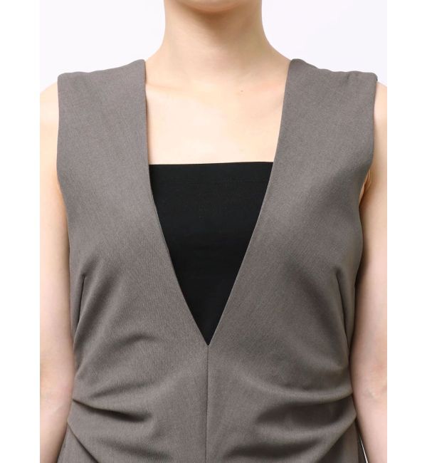 ELENDEEK「V NECK FORM OP」|ワンピース|