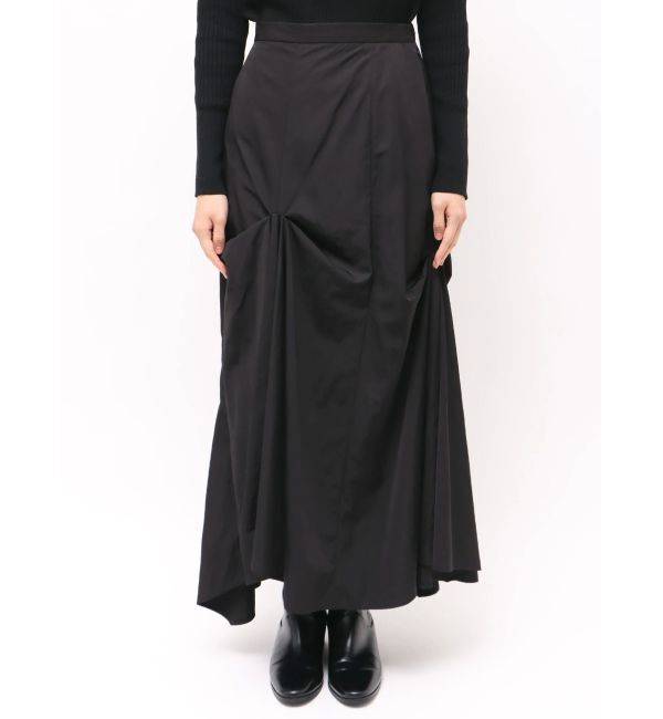 ELENDEEK「ASYME TUCK DESIGN SK」|スカート|