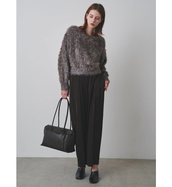 ELENDEEK「CURVE FLAP BOSTON BAG」|ボストンバッグ|