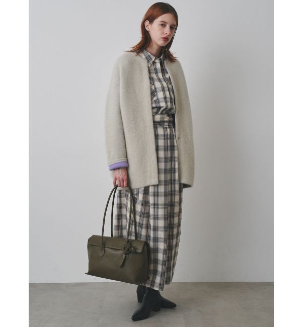 ELENDEEK「CURVE FLAP BOSTON BAG」|ボストンバッグ|