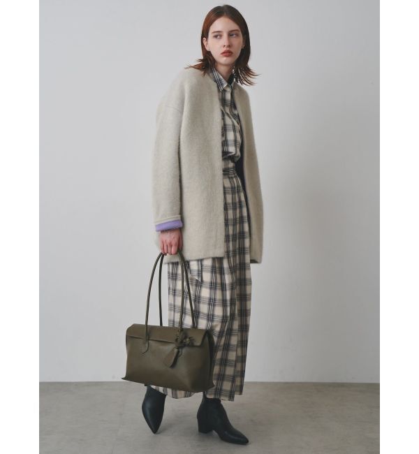 ELENDEEK「CURVE FLAP BOSTON BAG」|ボストンバッグ|