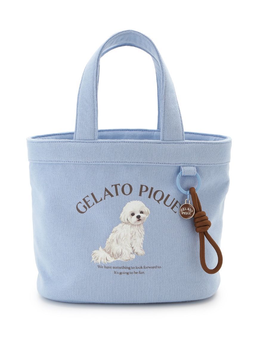 gelato pique「お散歩ドッグミニバッグ」|トートバッグ|