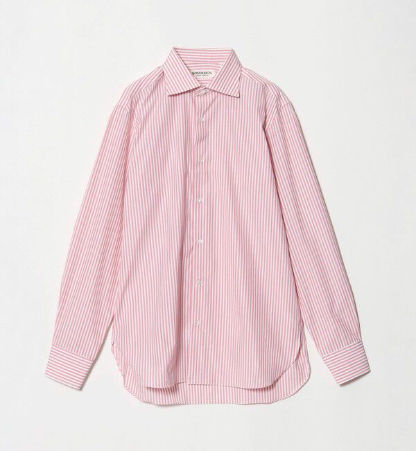 UNITED ARROWS「＜SOVEREIGN＞ GRANDI＆RUBINELLI ロンドンストライプ ハンドライン ワイドカラーシャツ」|シャツ・ブラウス|
