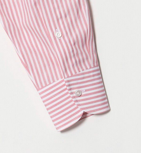 UNITED ARROWS「＜SOVEREIGN＞ GRANDI＆RUBINELLI ロンドンストライプ ハンドライン ワイドカラーシャツ」|シャツ・ブラウス|