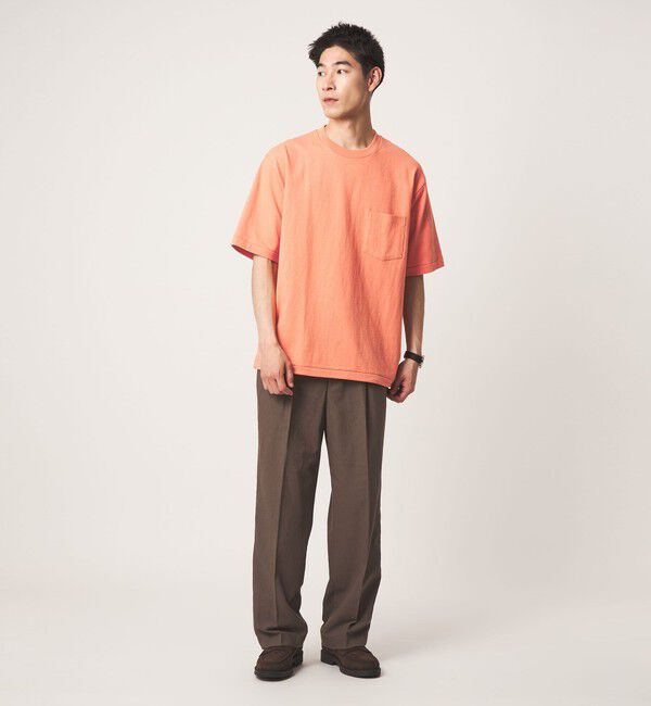 UNITED ARROWS green label relaxing「ヴィンテージライク ヘビーウェイト ドローストリング 半袖 Tシャツ カットソー」|Tシャツ・カットソー|