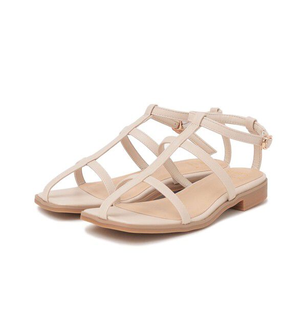 SHIPS for women「* スリム ストラップ サンダル 22.5～25.5cm◇」|サンダル|