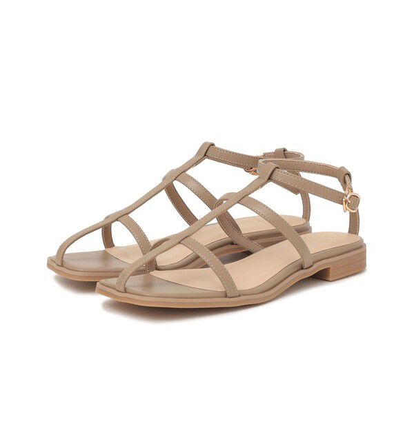 SHIPS for women「* スリム ストラップ サンダル 22.5～25.5cm◇」|サンダル|