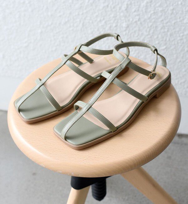 SHIPS for women「* スリム ストラップ サンダル 22.5～25.5cm◇」|サンダル|