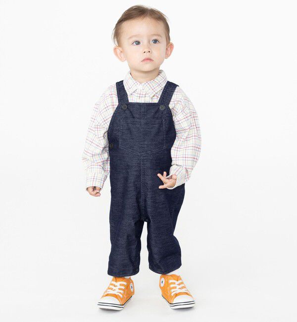 SHIPS KIDS「SHIPS KIDS:80～90cm / ネル チェック ボタンダウン シャツ」|シャツ・ブラウス|