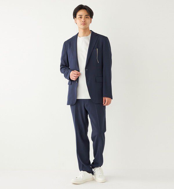 SHIPS Colors 「SHIPS Colors:〈洗濯機可能〉AVANT パンツ(セットアップ対応可能)」|スラックス|