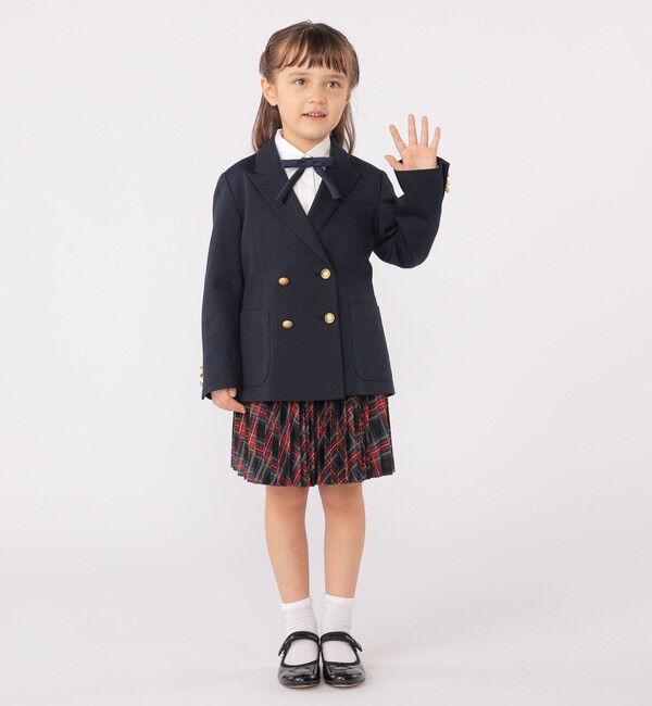SHIPS KIDS「SHIPS KIDS:110～130cm / ポンチ ダブル ジャケット」|その他|