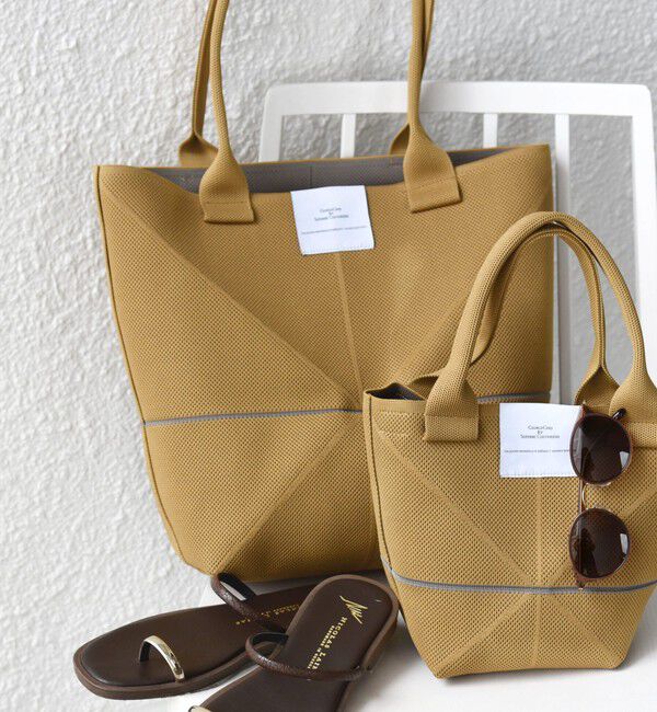 SHIPS for women「《一部追加予約》【WEB限定】George Cinq: ORIGAMI BAG （M）」|トートバッグ|ベージュ系