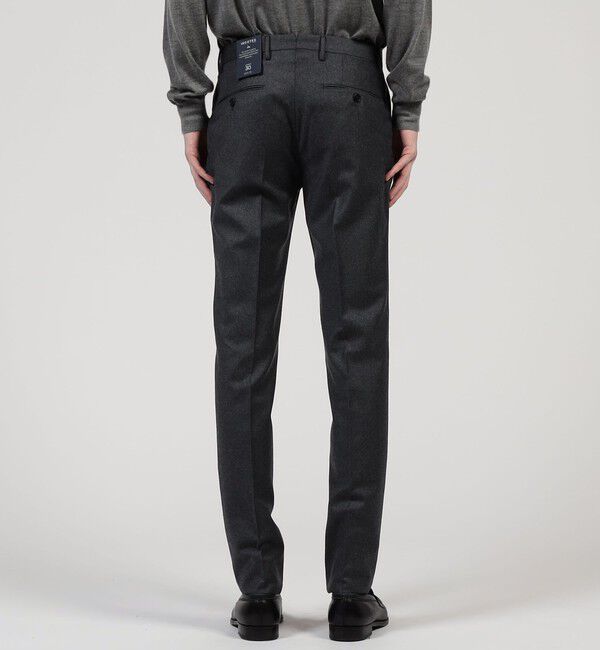 TOMORROWLAND BUYING WEAR「INCOTEX ウールフランネル スリムスラックス」|スラックス|