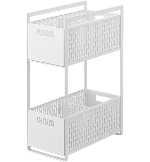 journal standard Furniture「《WEB限定》【tower/タワー】シンク下収納バスケット 2段」|その他|