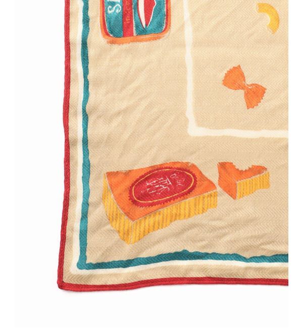 VERMEIL par iena「《予約》manipuri インドストール ラビオリ 120x120cm 163333004」|ストール|