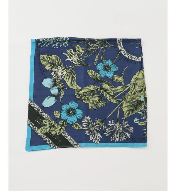 VERMEIL par iena「《予約》manipuri インドストール フローラルティー 120x120cm 163333009」|ストール|