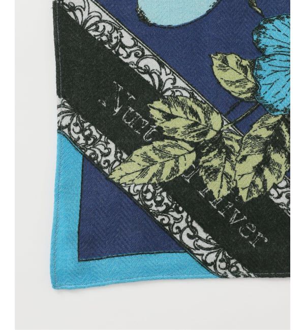 VERMEIL par iena「《予約》manipuri インドストール フローラルティー 120x120cm 163333009」|ストール|