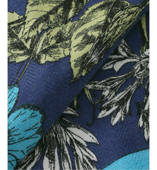 VERMEIL par iena「《予約》manipuri インドストール フローラルティー 120x120cm 163333009」|ストール|