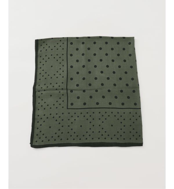 VERMEIL par iena「《予約》manipuri インドストール ジオメドット 120x120cm 163333009」|バンダナ・スカーフ|