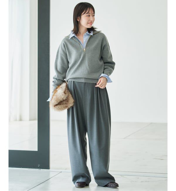 SLOBE IENA「《予約》コットンベーシックシャツ」|シャツ・ブラウス|