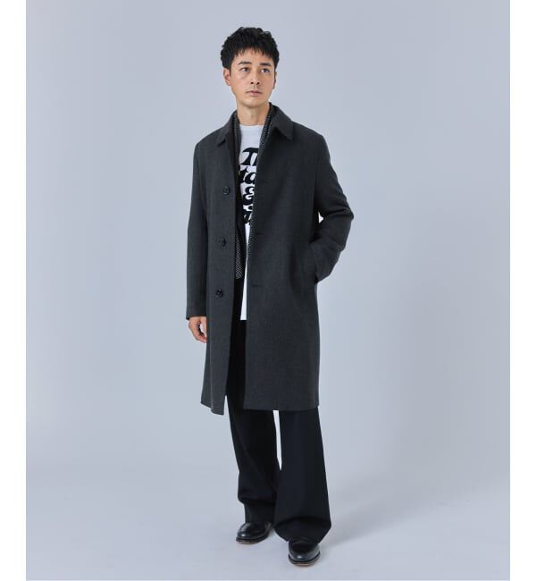 EDIFICE「MACKINTOSH(マッキントッシュ) 別注 DUNKELD/ダンケルド Loro Piana Fabric」|ステンカラーコート|