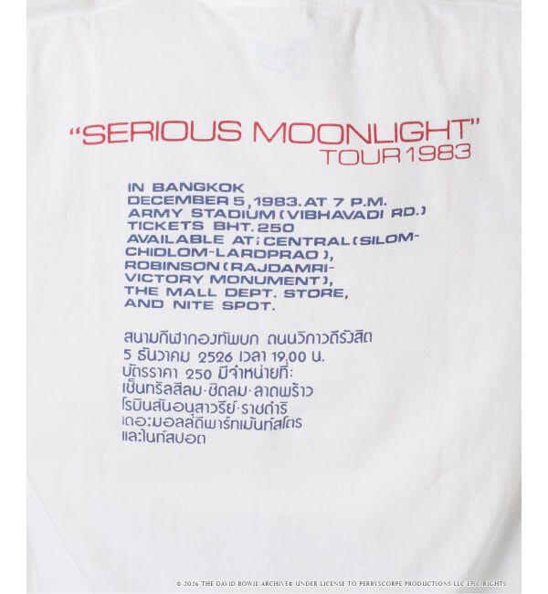 JOURNAL STANDARD「【osedit】JS DAVID BOWIE ROCK TEE」|Tシャツ・カットソー|