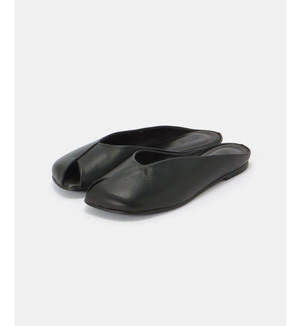 journal standard L'essage「ALOHAS/アロハス Timmy Black Leather Mules ミュール」|その他|