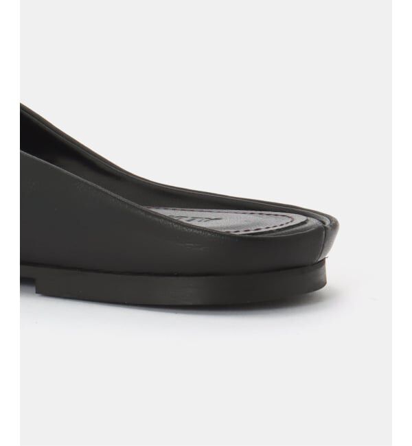 journal standard L'essage「ALOHAS/アロハス Timmy Black Leather Mules ミュール」|その他|