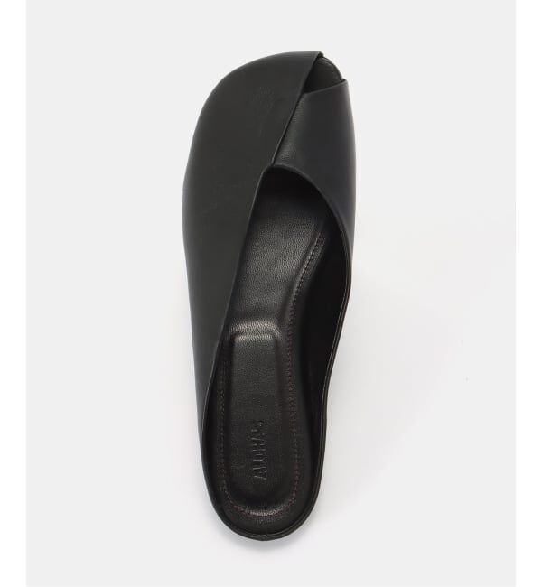 journal standard L'essage「ALOHAS/アロハス Timmy Black Leather Mules ミュール」|その他|