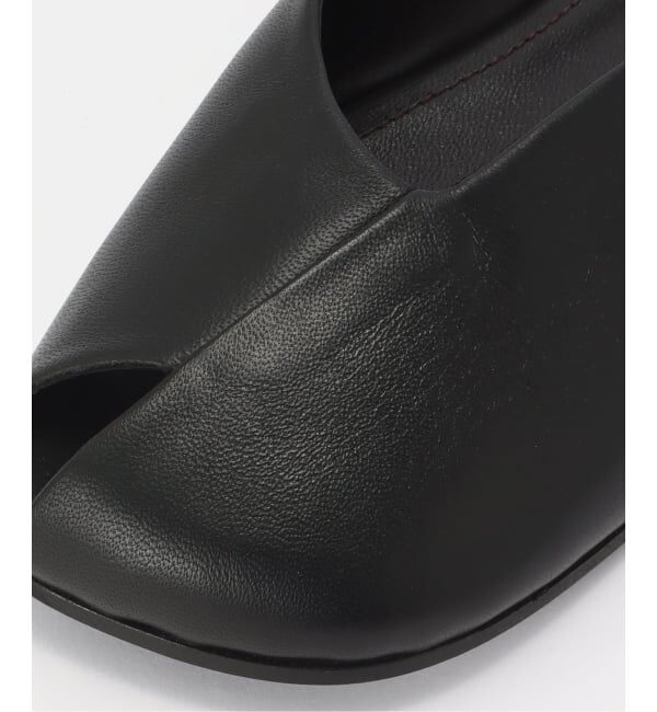journal standard L'essage「ALOHAS/アロハス Timmy Black Leather Mules ミュール」|その他|