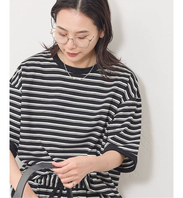 JOURNAL STANDARD「パイルボーダーT」|Tシャツ・カットソー|
