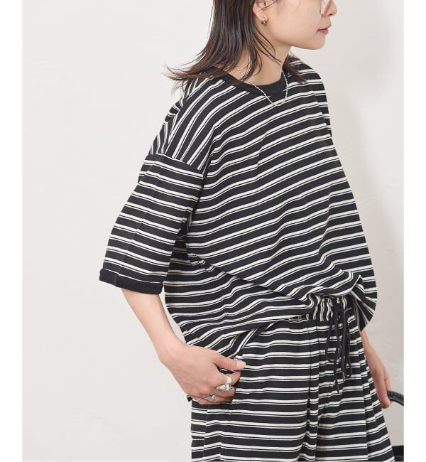 JOURNAL STANDARD「パイルボーダーT」|Tシャツ・カットソー|