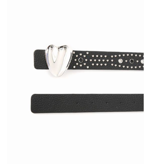 journal standard L'essage「《予約》A VACATION/ア バケーション HEART30 STONE STUDS SV ベルト」|ベルト|