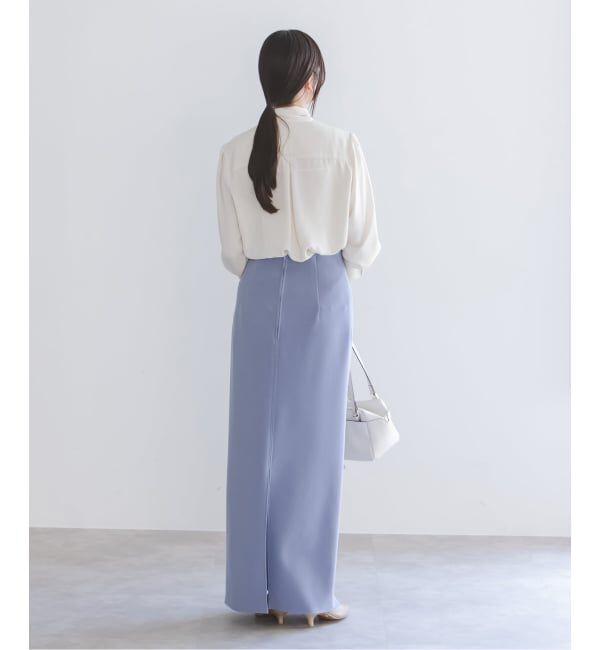 NOBLE「《WEB&日本橋店限定追加予約》ロイヤルサテンボウタイブラウス」|シャツ・ブラウス|