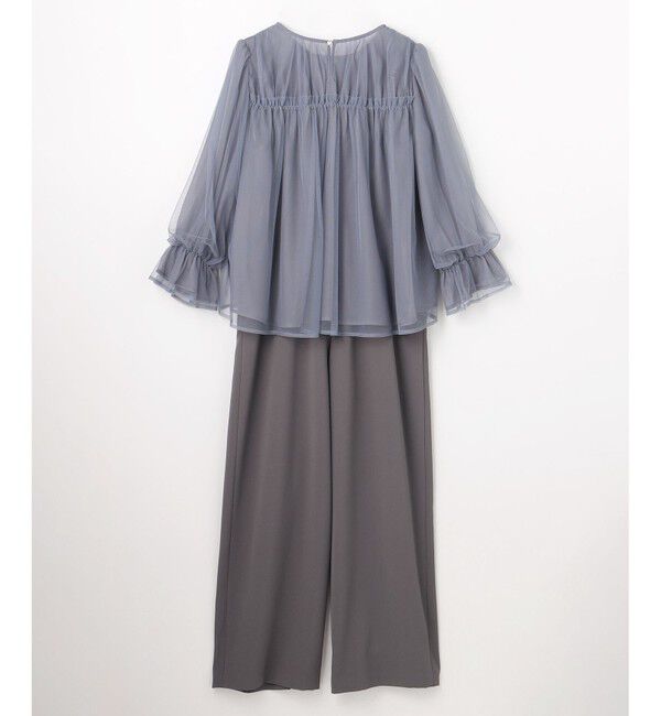 ANY SIS「【Lily Calin】チュールレイヤードパンツ ドレス」|ドレス|