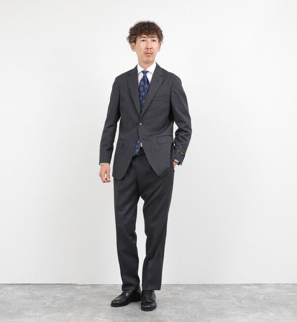 NOLLEY'S goodman「《セットアップ》REDA/尾州SUIT セットアップスーツ 26AW」|スーツ|ミディアムグレー