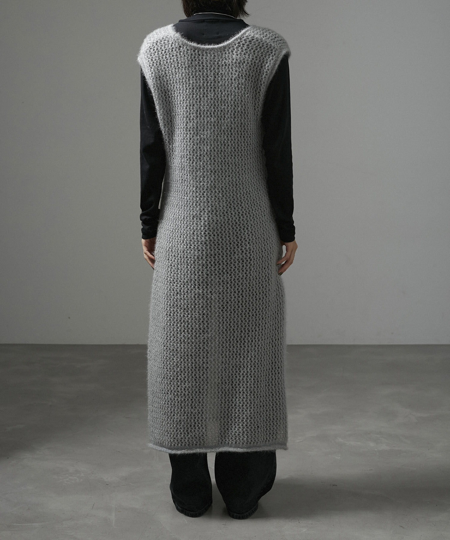 SALON adam et rope'「【WEB限定】フラッフィシアー2WAYワンピース」|ワンピース|