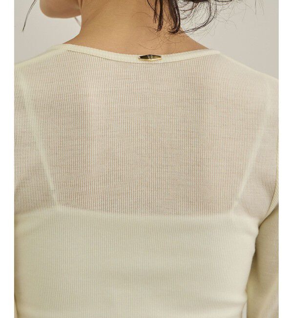 SALON adam et rope'「HugWool ヘンリーネックプルオーバー / イージーケア」|Tシャツ・カットソー|
