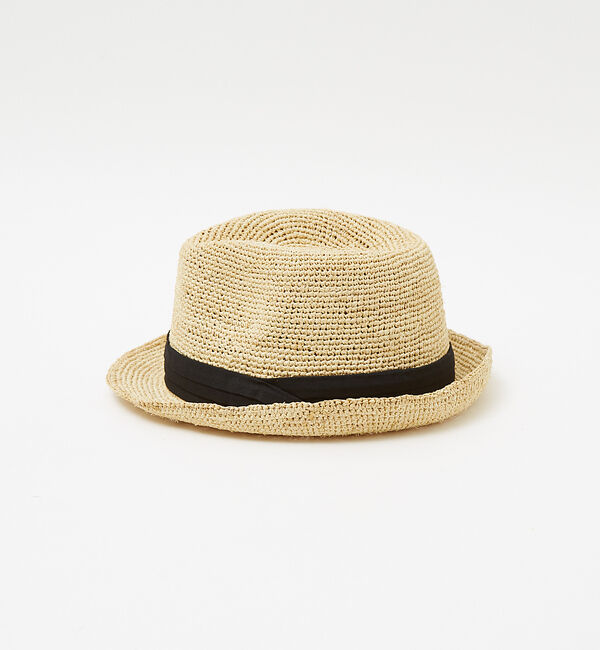 ABAHOUSE「【RUBEN/ルーベン】RAFFIA HAT/中折れラフィアハット」|その他|