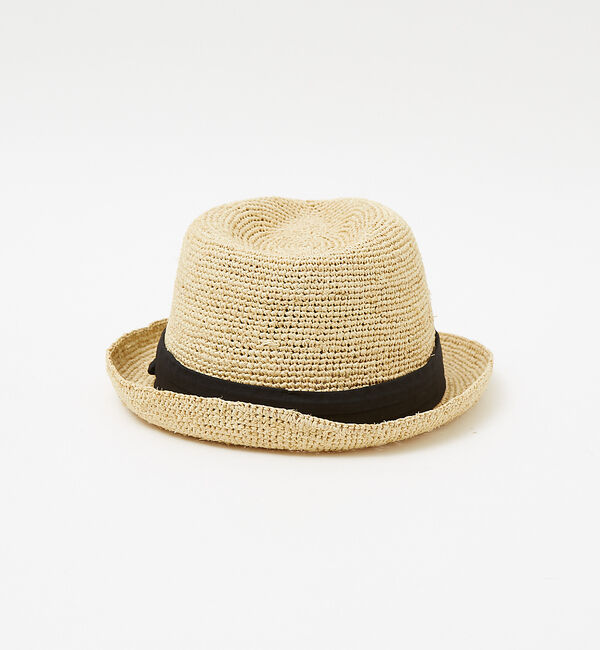 ABAHOUSE「【RUBEN/ルーベン】RAFFIA HAT/中折れラフィアハット」|その他|