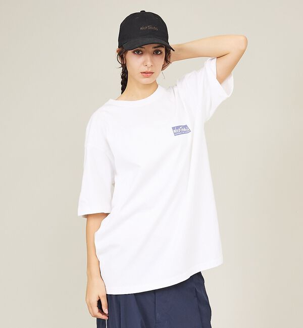 ABAHOUSE「【WILDTHINGS / ワイルドシングス】COTTON TWILL LOGO」|その他|